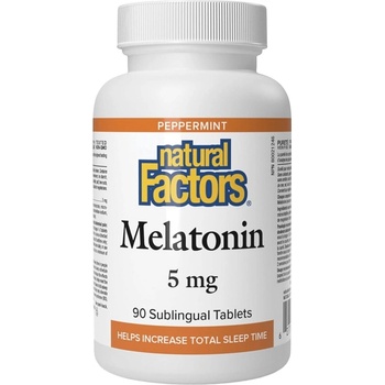 Natural Factors Melatonin 5 mg, 90 Tablets