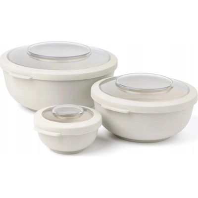 Amuse Set 3 misek Tylla To-Go Béžová 200 ml 1 l a 2 l