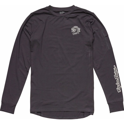 Troy Lee Designs DETSKÝ RIDE TEE BOLTS CARBON