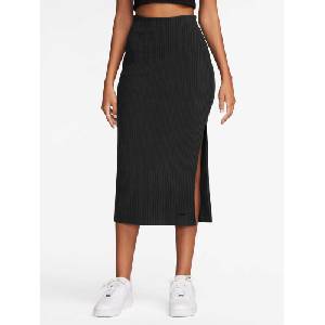 NIKE Пола w nsw nk chll knt rib md skirt