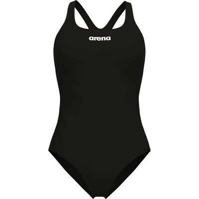 arena Дамски бански костюм Arena Women's Team Swimsuit Swim Pro Solid Swimsuit - Black / White - размер 30 (EU) (150-4079-0411)