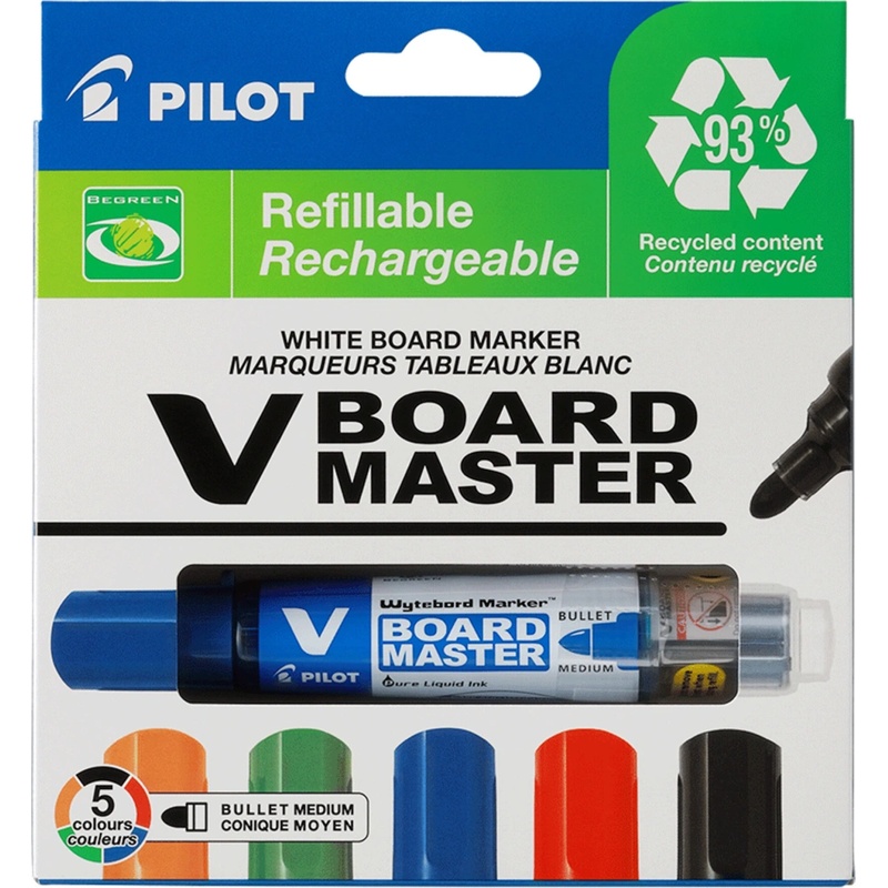 Pilot Cartuccia Di Ricambio Verde Per V Board Master – Modello WBS-VBM-G - 2