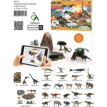 Mac Toys Collecta adventní kalendář Dinosauři
