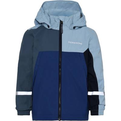 Didriksons Детско водоустойчиво яке Didriksons Kid's Pilvi Jacket 2 Waterproof jacket - Blue Fog - размер 80 (703-6736-0111)