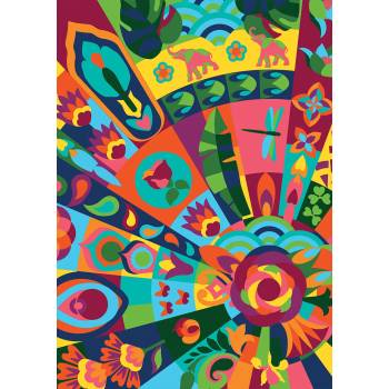 Hachette - Puzzle Mandala - 500 piese