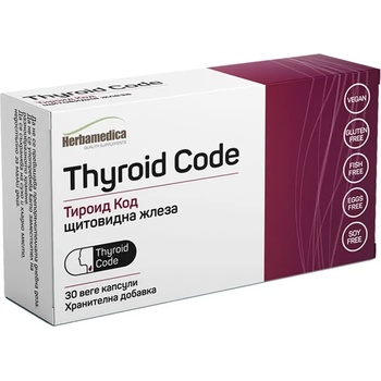 Herbamedica Thyroid Code, 30 капсули, Herbamedica