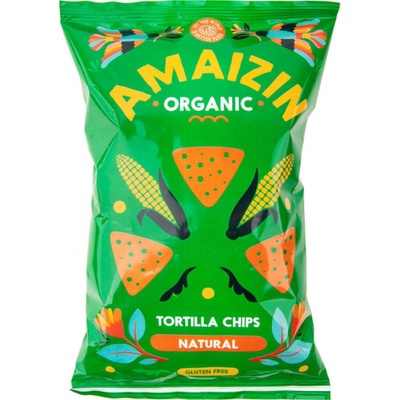 Amaizin Chipsy kukuřičné natural BIO 150 g