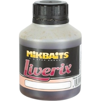 Mikbaits Booster Liverix Magická kalmáre 250 ml
