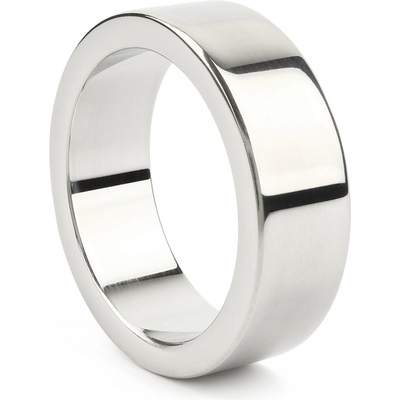 Mr. Steel Wide Band C-Ring 40mm Silver