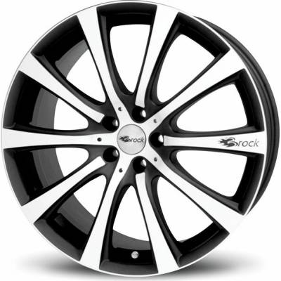BROCK B21 10x22 5x114.3 ET35 matt black polished