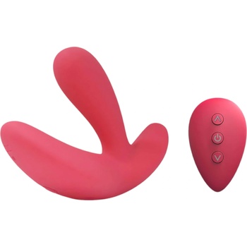 Cotoxo Saddle - дистанционно вибриращ масажор за простата (червен)