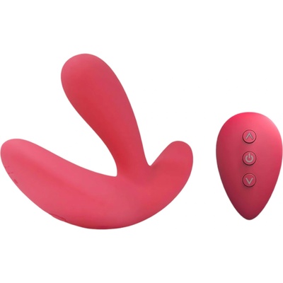 Cotoxo Saddle - дистанционно вибриращ масажор за простата (червен)