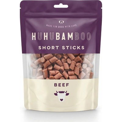 Huhubamboo HUHU Hovezi mini tycinky 250 g