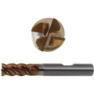 NÁSTROJE CZ Fréza 12-83/26/38mm, 4břity, stopka 12mm, čelní válcová, břit přes střed, HPC - CZTK-8462-120-GS-HB