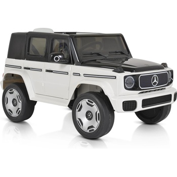 Mercedes Акумулаторен джип Mercedes-Benz EQG бял (111583)