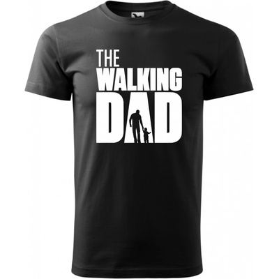 Pánské tričko THE WALKING DAD bílá