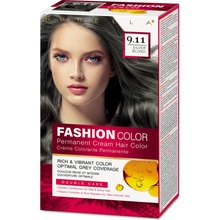 Rubella fashion color Dlho trvajúca Farba na vlasy 9.11 strieborná blond 505015 ml