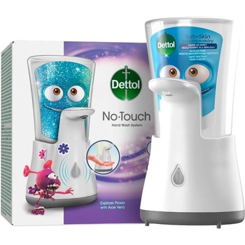 Dettol Kids Bezdotykový dávkovač mýdla 250 ml Dobrodruh