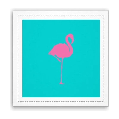 Fotoobraz 40x40 cm Plameňák