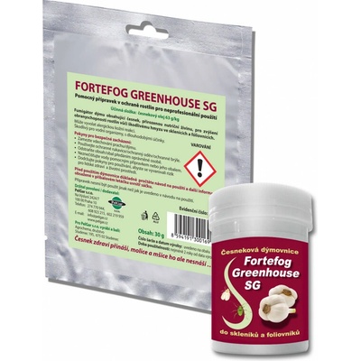 Dymovnice FORTEFOG GREENHOUSE cesnaková 30g