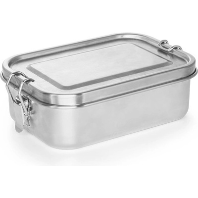 ALLSPICE. Box na obed. HRobustný hermetický box vyrobený z nehrdzavejúcej ocele (90% recyklovanej) 750 mL - Saténovo strieborná, 750 ml