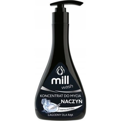 Mill Tekutý prostriedok na umývanie riadu Čierna orchidea 550 ml