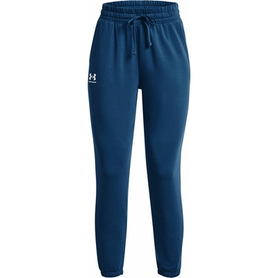 Under Armour dámské tepláky RIVAL TERRY JOGGER modrá