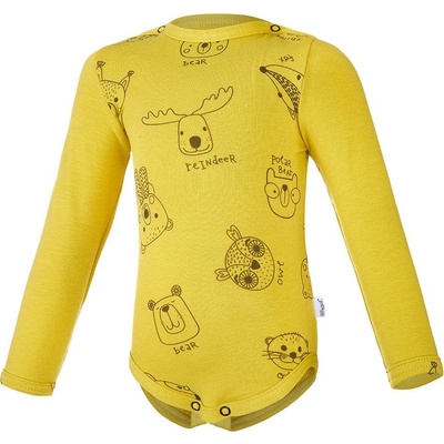 Little angel Body smyk TISK Outlast® žlutozelená zvířátka žlutozelená
