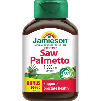 Jamieson prostease saw palmetto 125 mg 60 tabliet