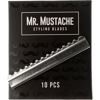 Mr. Mustache Styling Blades 10 pcs
