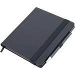 TROIKA Тефтерче Troika "BLACK SLIMPAD A5", тъмносиня химикалка (NPP04/DB)