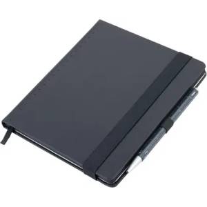TROIKA Тефтерче Troika "BLACK SLIMPAD A5", тъмносиня химикалка (NPP04/DB)