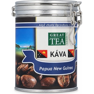 Great Tea Garden Káva Papua New Guinea mletá 200 g