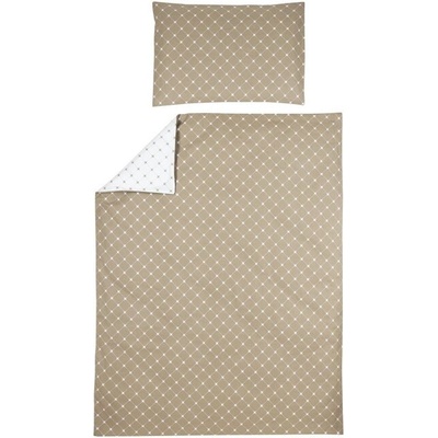 Meyco obliečky Louis taupe 100 x 135 cm 40 x 60 cm