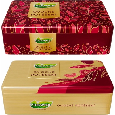 Pickwick Ovocné Poteseni Dárková Plechova Dóza 60 ks