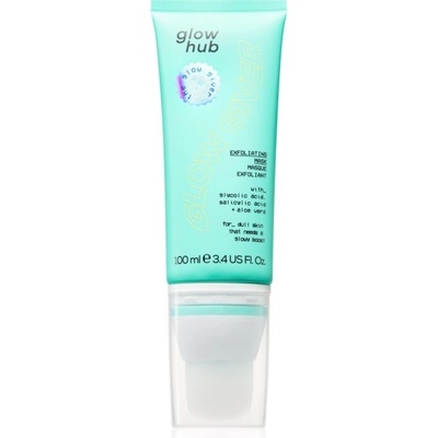 Glow Hub Glow Giver ексфолираща маска за озаряване на лицето 100ml