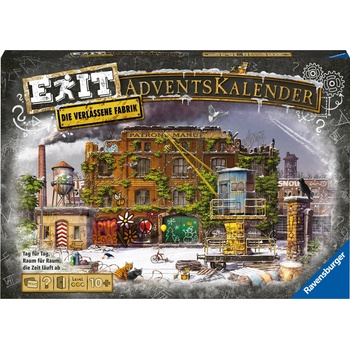 Ravensburger EXIT Adventní kalendář Die verlassene Fabrik