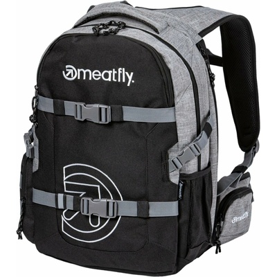 Meatfly Batoh Ramble Grey Heather černá 26L