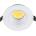 ELMARK Led ПЛАСТМАСОВА КРЪГЛА ЛУНА cob 7w 2700-3000k БЯЛ (92r107ww/w)