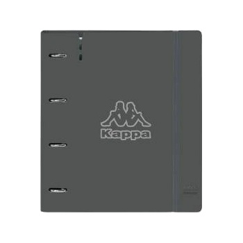 Kappa Папка с пръстени Kappa Dark Черен 27 X 32 X 4 cm