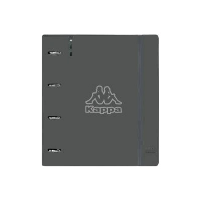Kappa Папка с пръстени Kappa Dark Черен 27 X 32 X 4 cm
