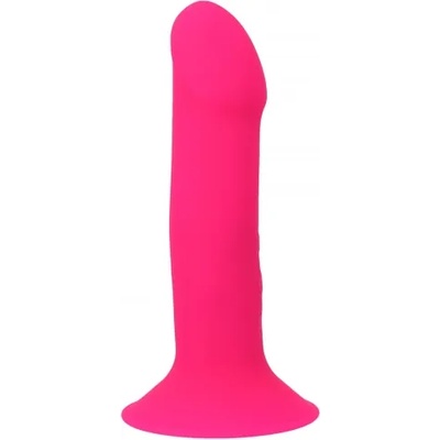 Adrien Lastic Вибриращо двуслойно силиконово дилдо Hitsens 2 Vibe розово