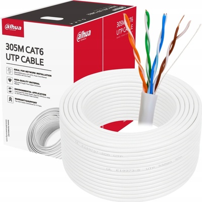 Dahua Technology PFM920I-6UN-C-V2, Cat6 U/UTP (UTP), 305m, bílý