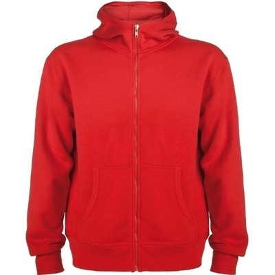 Roly E6421-60 mikina Montblanc pánská na zip Červená