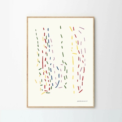 Moikka Plagát 1 - 2 - Many by Leise Dich Abrahamsen 70x100 cm