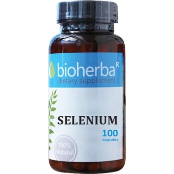 Image 1 of Bioherba Selenium 100 mcg | L-Selenomethionine [100 капсули]