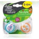 Tommee Tippee silikón CTN Fun 2ks 0-6m
