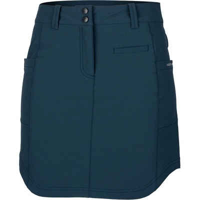 Northfinder dámska turistická sukňa 4-Way Stretch rýchloschnúca s UV ochranou GLADIS inkblue