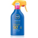 Nivea SUN Protect & Moisture слънцезащитен хидратиращ спрей SPF 50+ 250ml