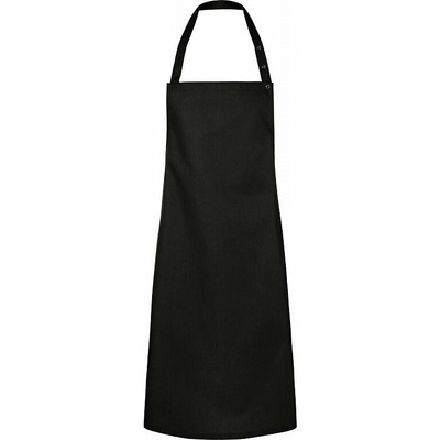 Karlowsky Číšnická zástěra Bib Press Stud Černá